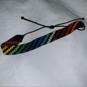 🌈 PRIDE Adjustable Bracelet  Miyuki Beaded